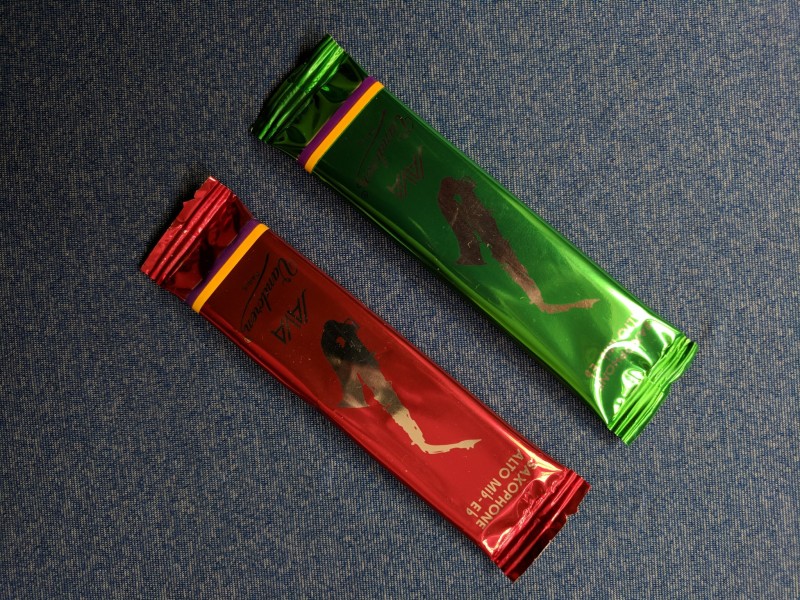 Vandoren Ancii Sax Alto Java Rosu / Verde # 1.5 / 2 / 2.5 / 3