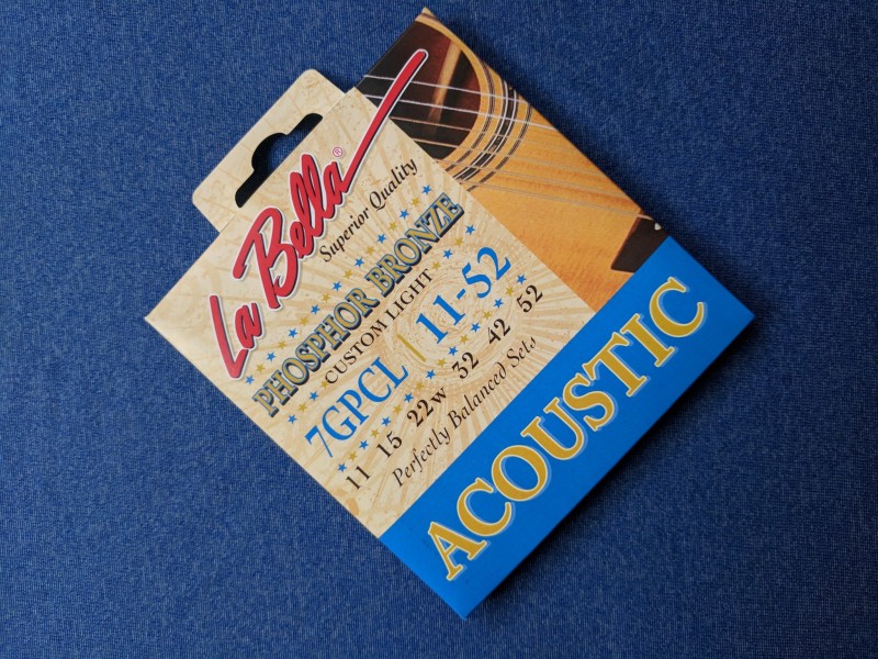 LA BELLA Corzi Chitara Acustica 10-50 / 11-52