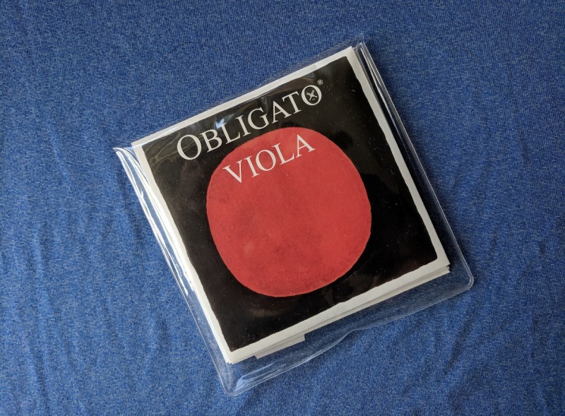 Corzi Viola Pirastro Obligato