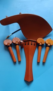 Set accesorii vioară boxwood model Heart